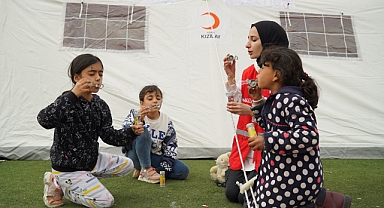 KIZILAY’DAN AFETZEDELERE YÖNELİK PSİKOSOSYAL DESTEK